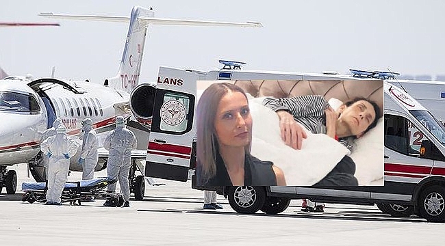 Hollanda’dan Türkiye’ye bir hasta tahliyesi daha, Funda için geldi ambulans uçak