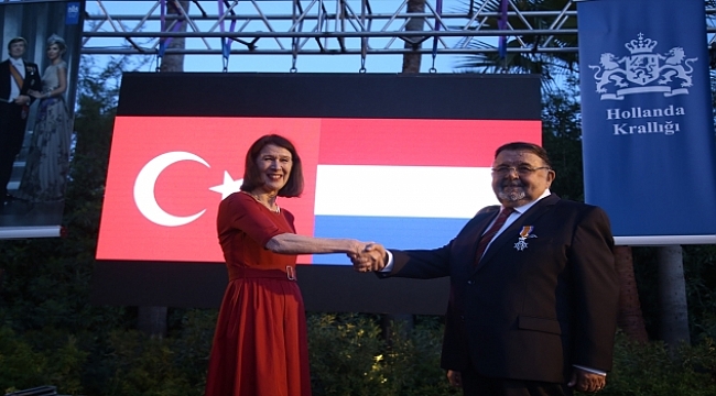 Antalya'da Hollanda Kral Günü resepsiyonu düzenlendi