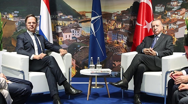 Cumhurbaşkanı Erdoğan, Hollanda Başbakanı Rutte ile bir araya geldi