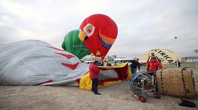 Kapadokya'da "BALONFEST" heyecanı başladı