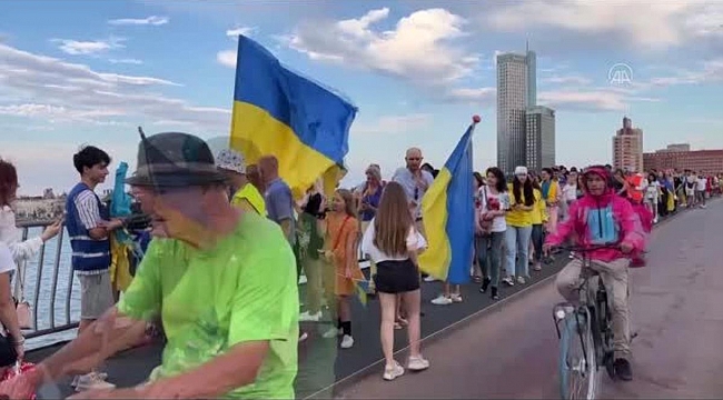 Hollanda'da Ukrayna'nın Bağımsızlık Günü kutlandı