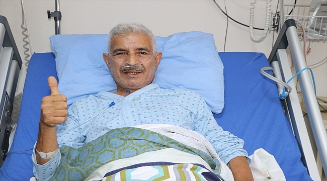 Karındaki şah damarı yırtılan gurbetçi, Türk doktorları sayesinde şifa buldu
