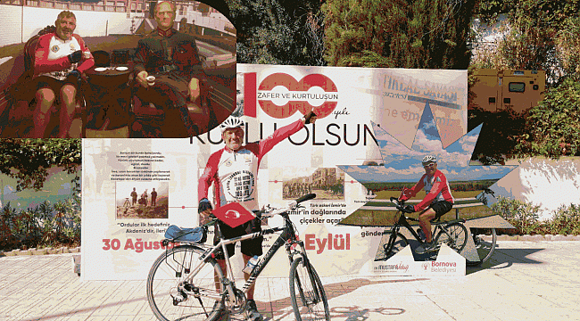 Hollanda'dan Bülent Türker Büyük Taaruz Bisiklet Turunda inanılmazı başardı
