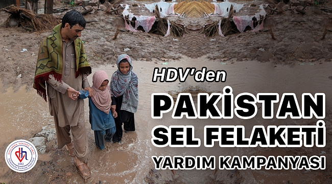 Hollanda Diyanet Vakfi'dan Pakistan Sel Felaketi Yardım Kampanyası