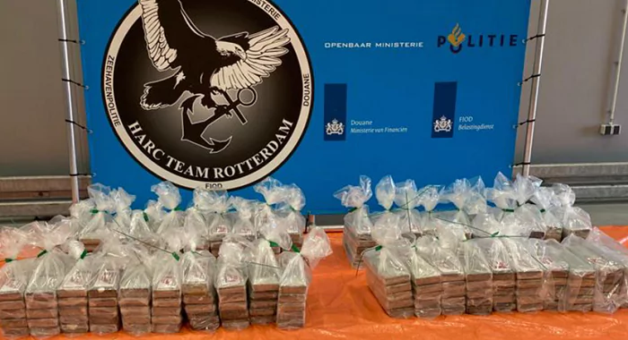 Rotterdam limanında tuzlanmış dana eti arasında 400 kilo kokain ele geçirildi