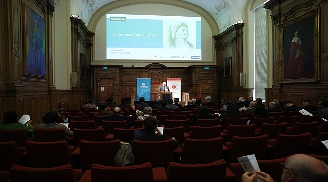 Belçika'nın KU Leuven Üniversitesinde İslam felsefesi konulu konferans yapıldı