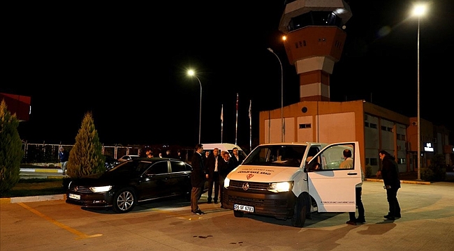 Solingen faciasında 5 yakınını kaybeden Mevlüde Genç'in cenazesi Samsun'a getirildi