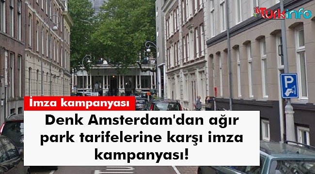 Denk Amsterdam'dan ağır park tarifelerine karşı imza kampanyası!