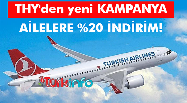 THY'den gurbetçiye yüzde 20 aile indirimi: THY’nin yeni “Uçuş Festivali“ kampanyası