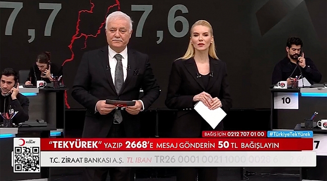  "Türkiye Tek Yürek" kampanyası düzenleniyor