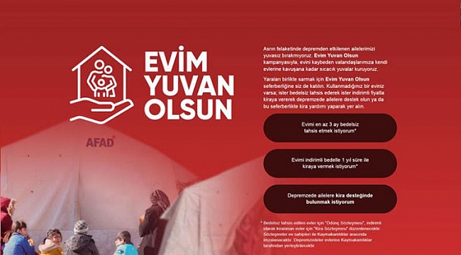 Yurt dışındaki vatandaşlara "Evim Yuvan Olsun" çağrısı