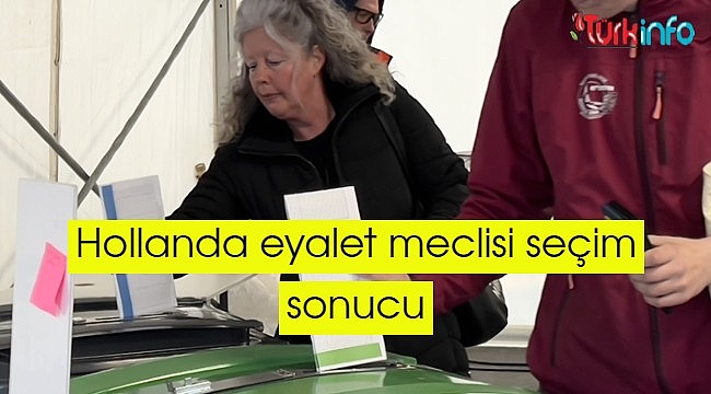 Hollanda eyalet meclisi seçimlerini Çiftçiler kazandı