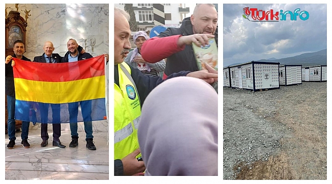 Vlaardingen'den örnek bir dayanışma Hatay-Kırıkhan Bektaşlı köyüne 50 konteyner ev