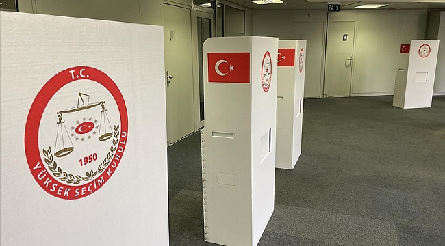 Hollanda'da Türkiye'deki Cumhurbaşkanı ve Milletvekili Seçimleri için oy verme işlemi yarın başlıyor