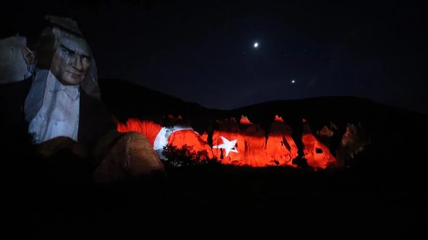 Kapadokya tarihi, 3D Mapping teknolojisi ile peribacalarına yansıtıldı