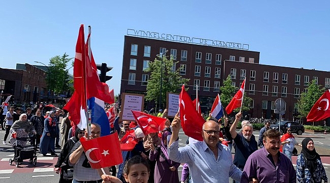 Süryanilerin Hollanda'da sözde soykırım anıtı dikmek istemesi protesto etti
