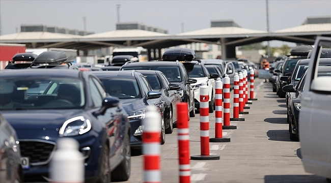 Gurbetçilerin dönüş yolculuğu başladı