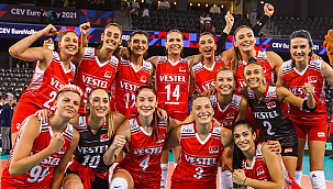Turkse vrouwen veroveren hun eerste Europese titel volleybal