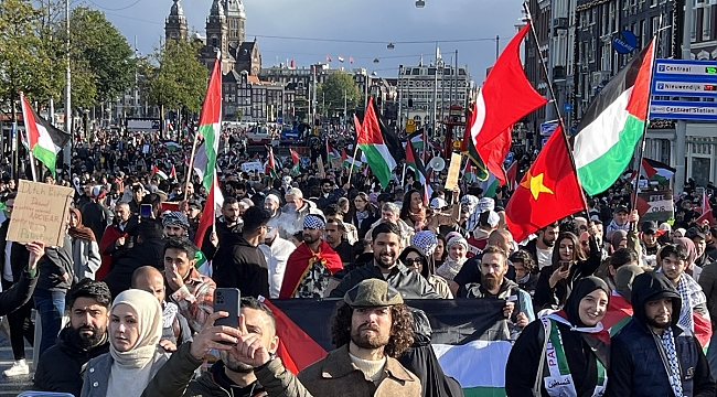 15.000 mensen bij demonstratie in Amsterdam