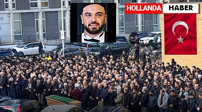 Hollanda Apeldoorn'da vurlan Hüseyin Demir Son Yolculuğuna Uğurlandı