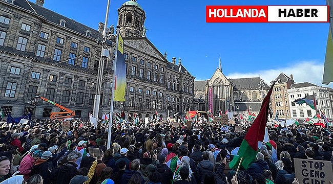 Hollanda'daki İslami kurumlardan İsrail'in Gazze'ye düzenlediği saldırılara tepki