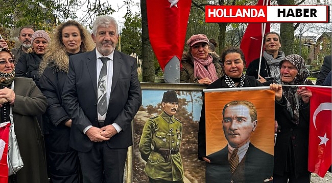 Hollanda Rotterdam'da Atatürk'ü Anma Etkinliği