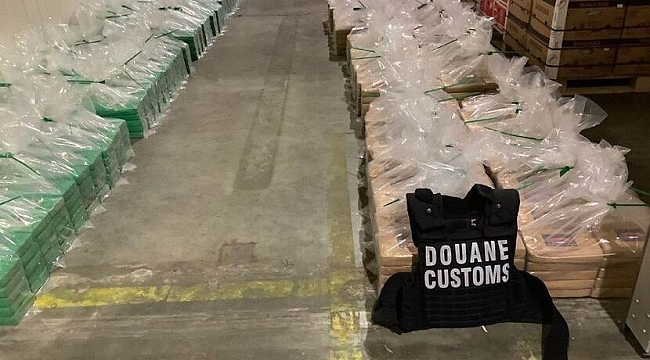 Rotterdam Limanında 117 Milyon Euro Değerinde Kokain Ele Geçirildi