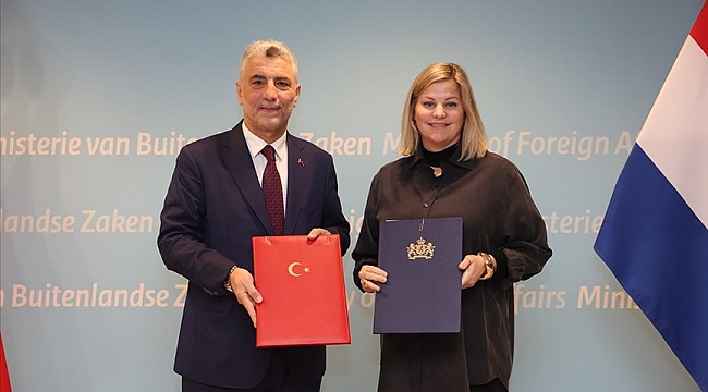 Türkiye ile Hollanda arasında JETCO Protokolü imzalandı
