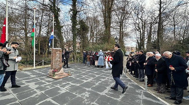 Hocalı Katliamında Hayatını kaybedenler Hollanda'da unutulmadı