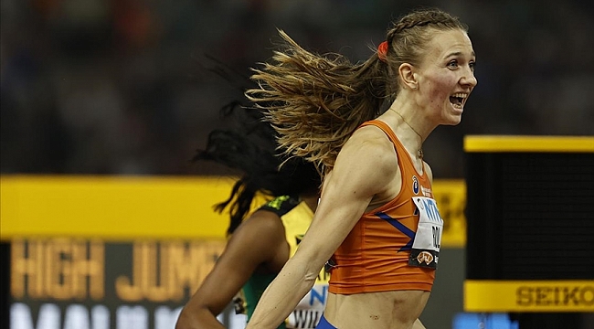 Hollandalı atlet Bol, 400 metrede dünya rekoru kırdı