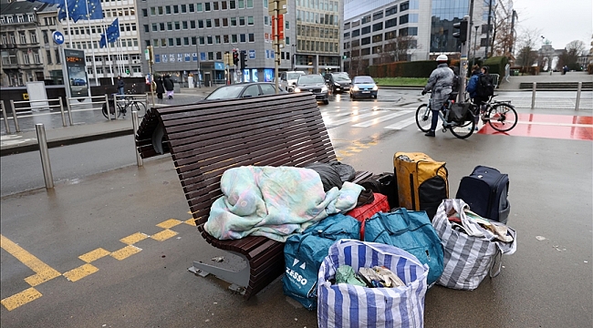 Het "dakloosheids" probleem groeit in Brussel.