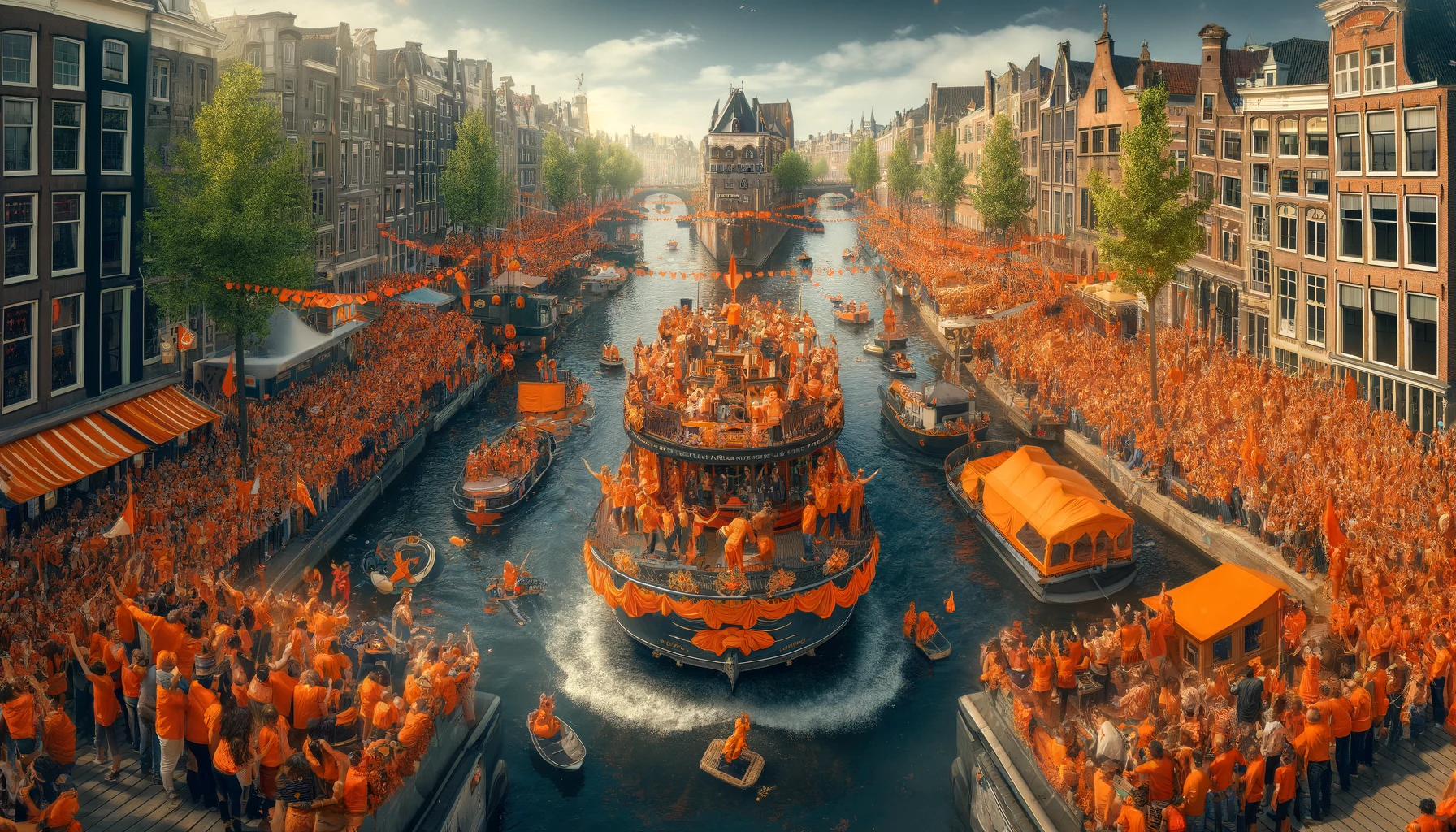 Hollanda'da Kral Günü Coşkuyla Kutlandı!