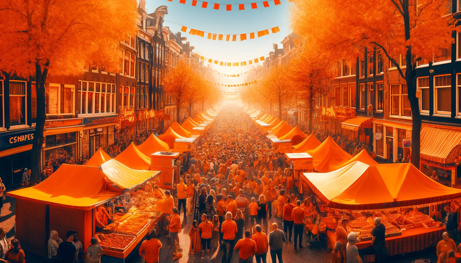 Hollanda Kral Günü Kutlamalarına hazırlanıyor