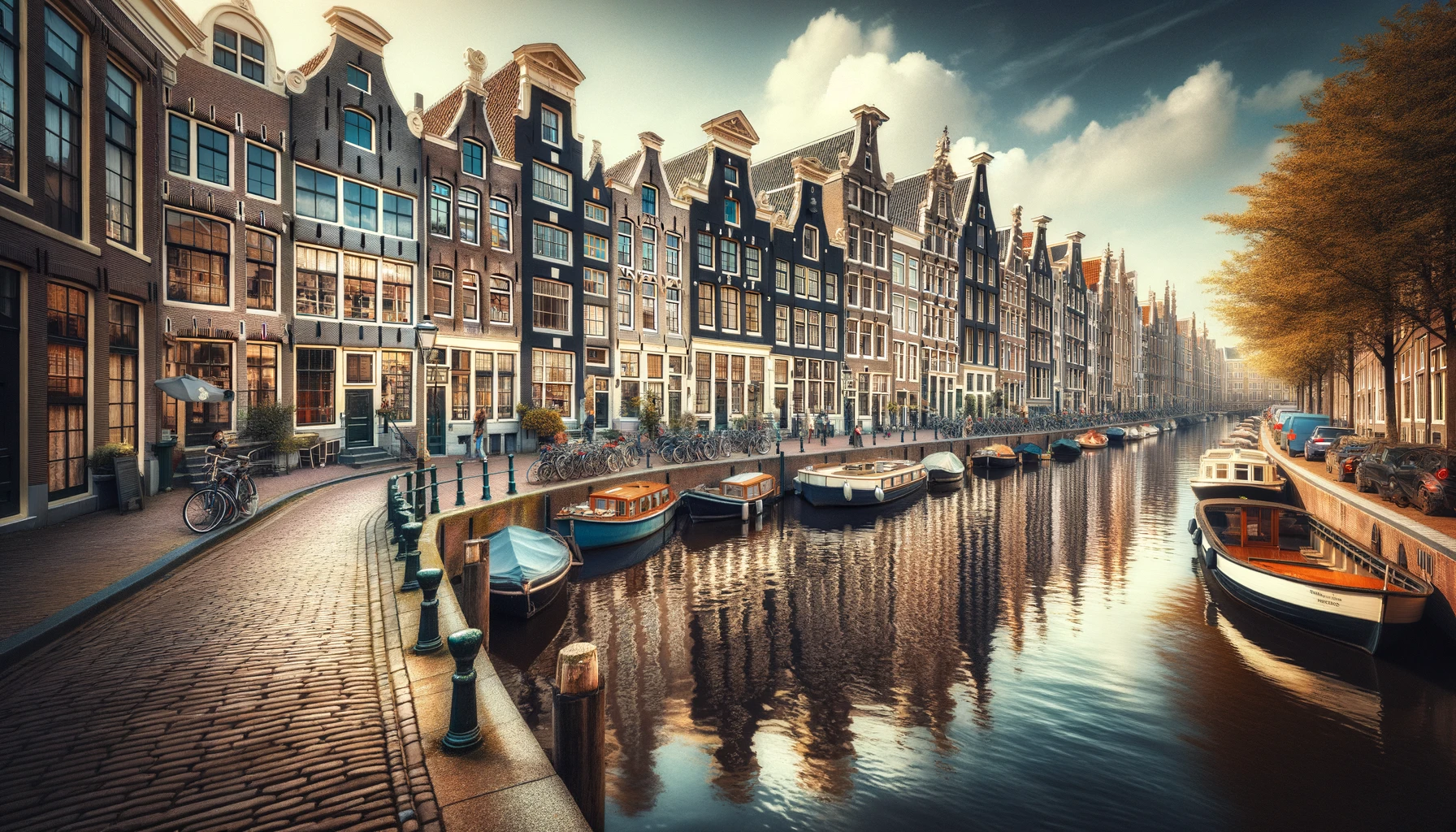 Hollanda'nın Meşhur Kanal Evleri: Dar, Derin ve Uzun Olmalarının Sebebi