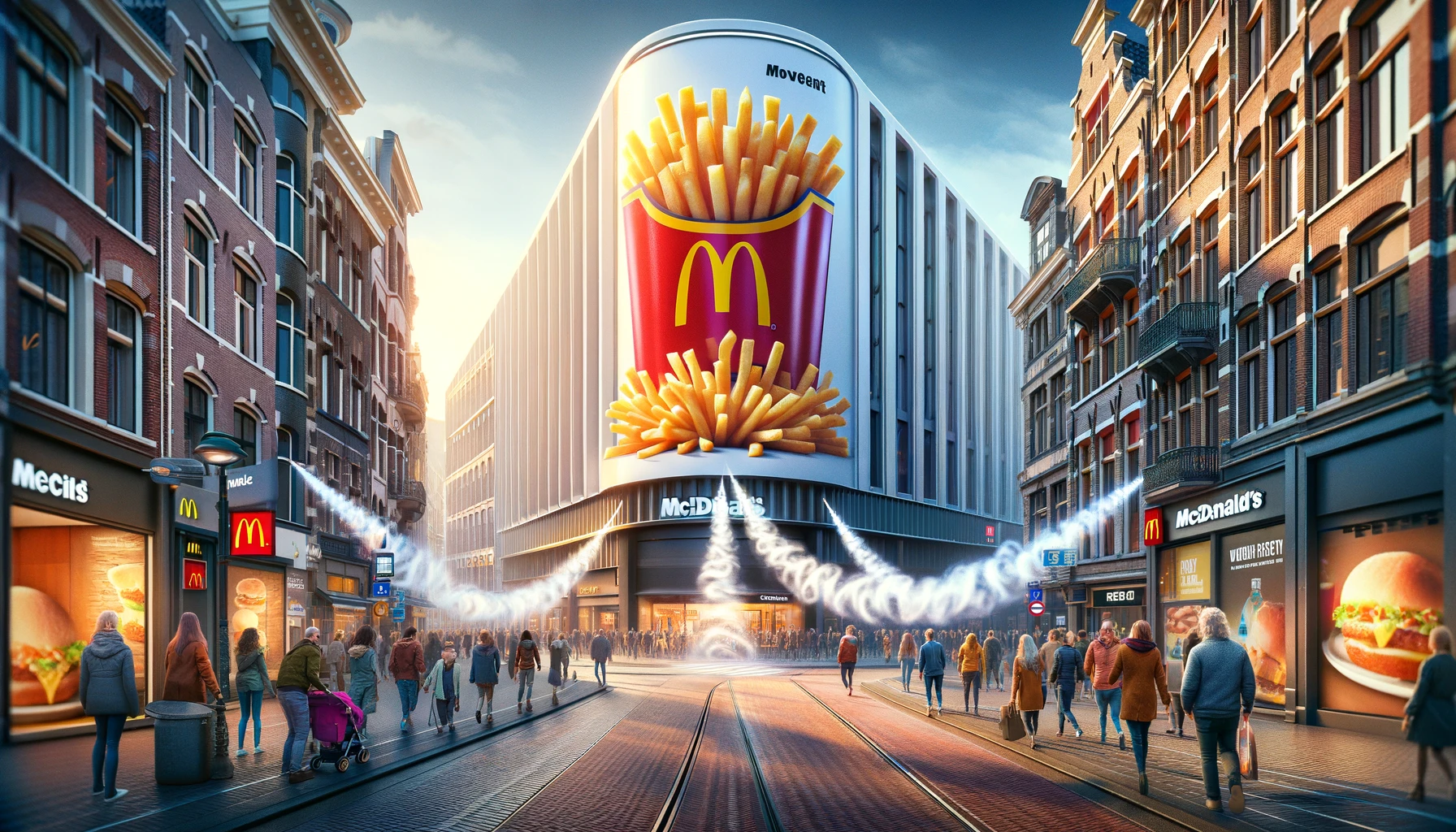 Hollanda Sokaklarında Sıra Dışı Bir Reklam Deneyimi: McDonald's'dan Kokulu Reklam Panoları