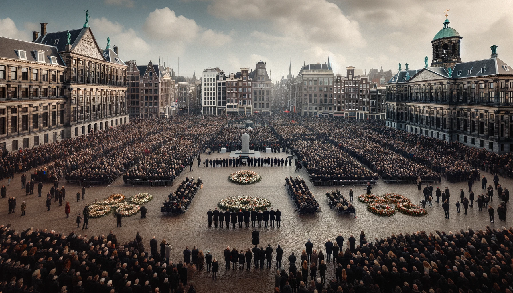  "Amsterdam'da Anma Gününe Yoğun İlgi ve Ek Güvenlik Önlemleri"