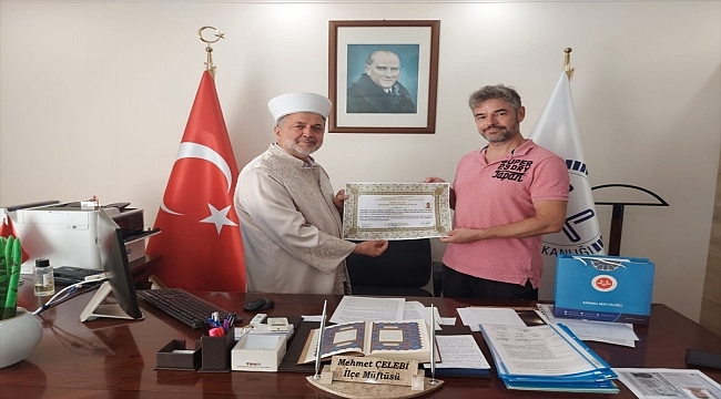 Sakarya'da yaşayan Alman Raab, Müslüman oldu