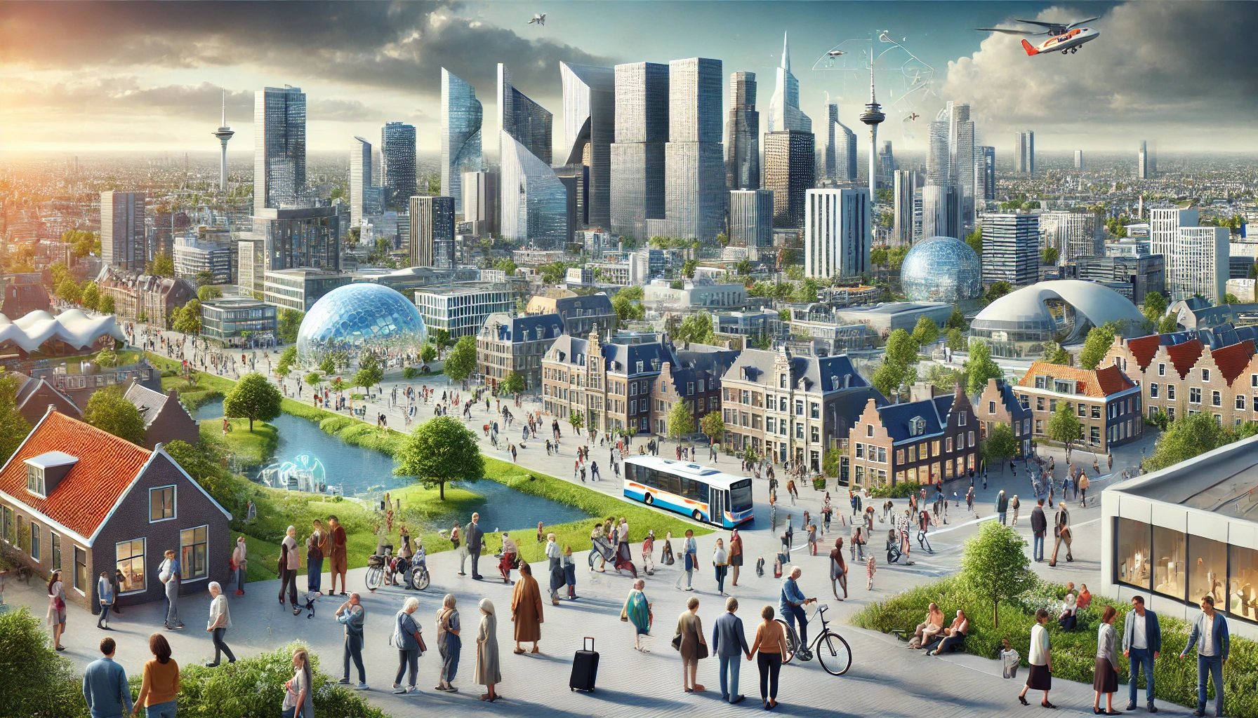 2050 Yılında Hollanda: her 3 kişiden biri yaşlı, her iki kişiden biri ise göçmen