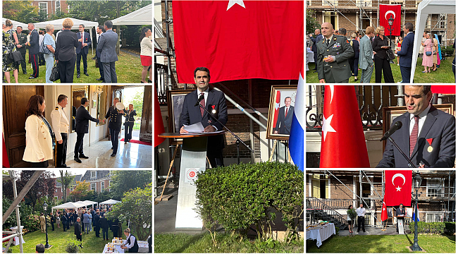 Büyük Taarruz Zaferinin 102. Yıldönümünde 30 Ağustos Zafer Bayramı Lahey’de Coşkuyla Kutlandı