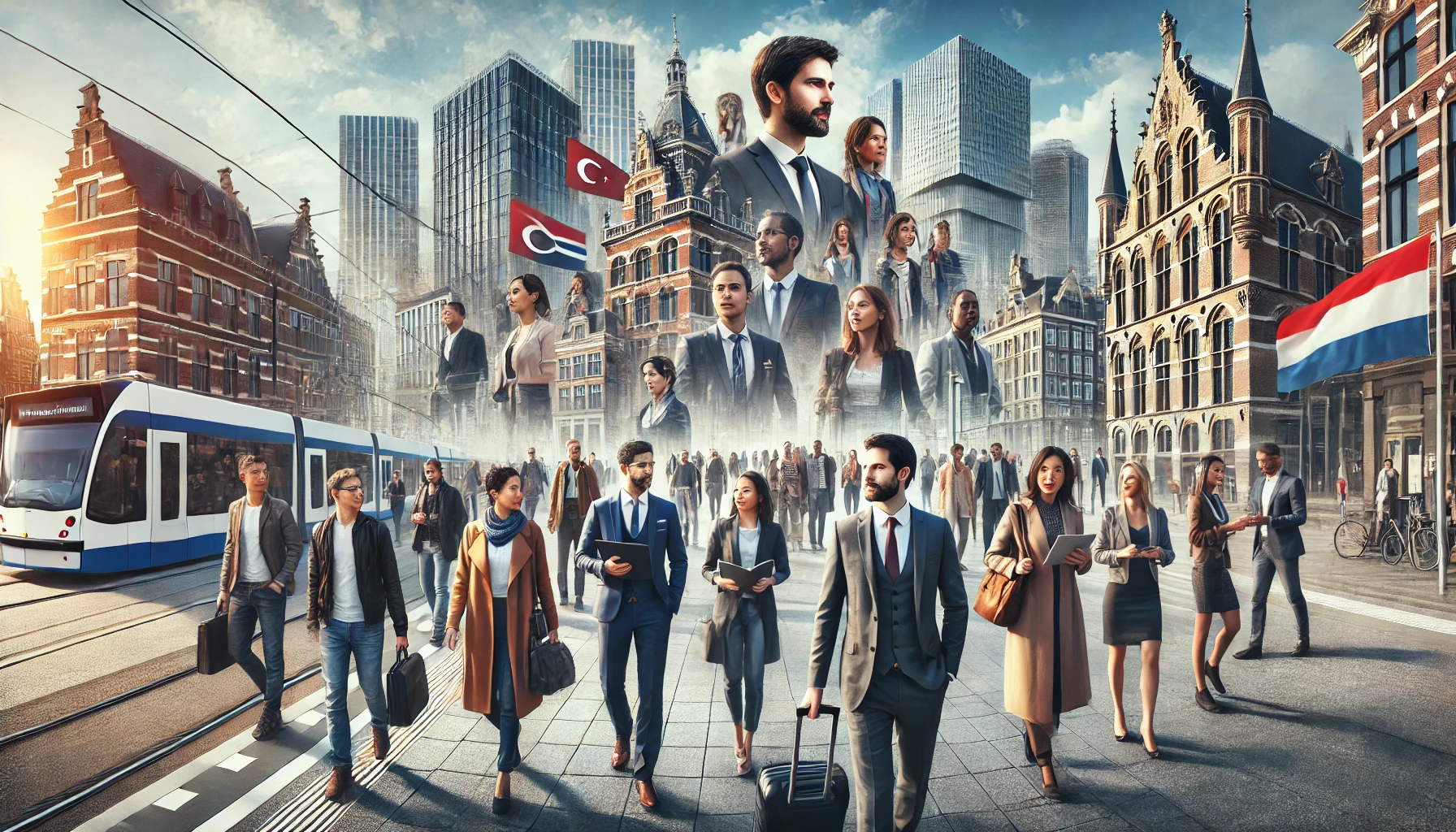 2023'te Hollanda'ya 21.500 yüksek nitelikli göçmen yerleşti.