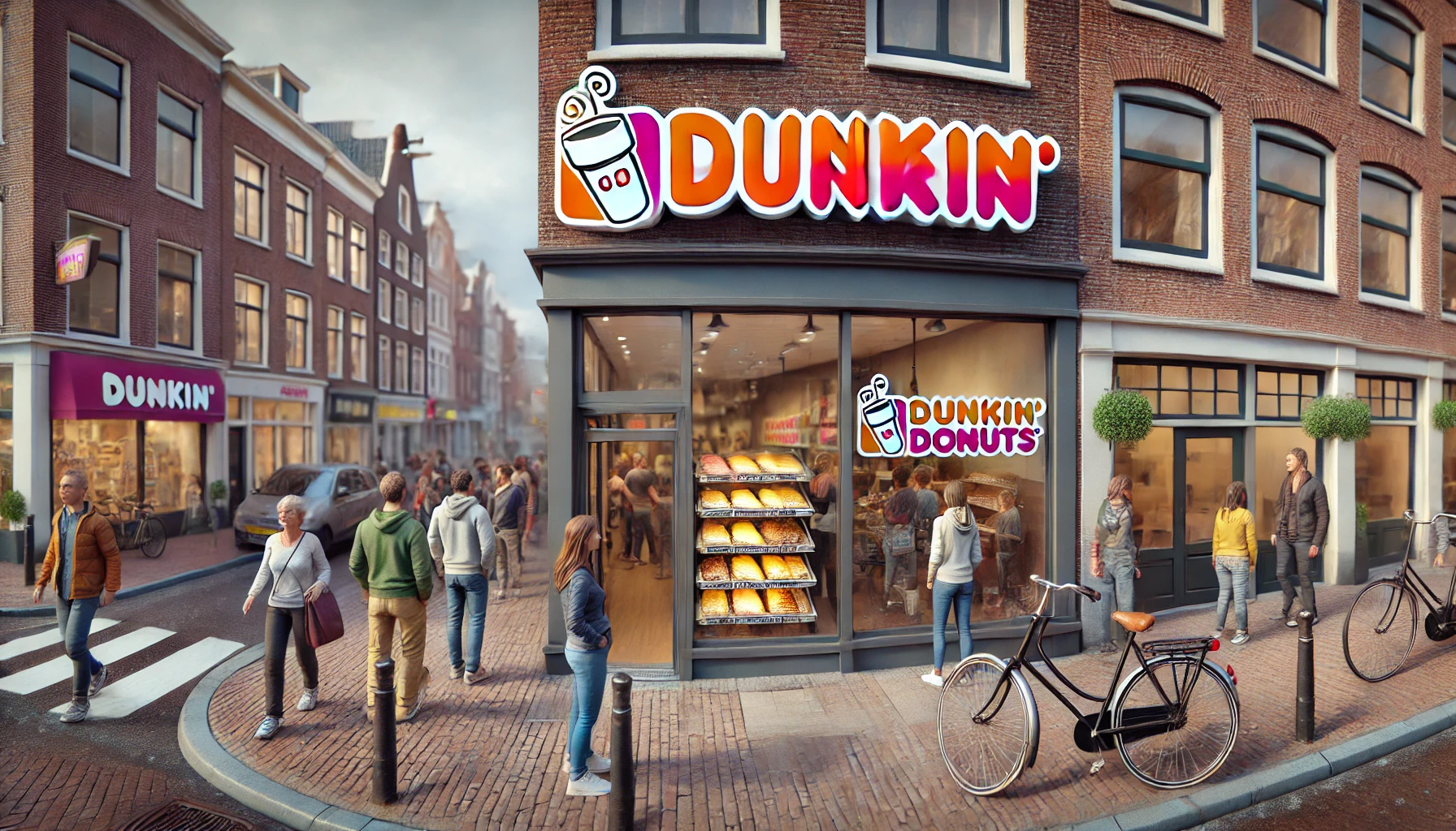 Dunkin’ Donut ve Kahve Dükkanları Hollanda’da İflas Etti