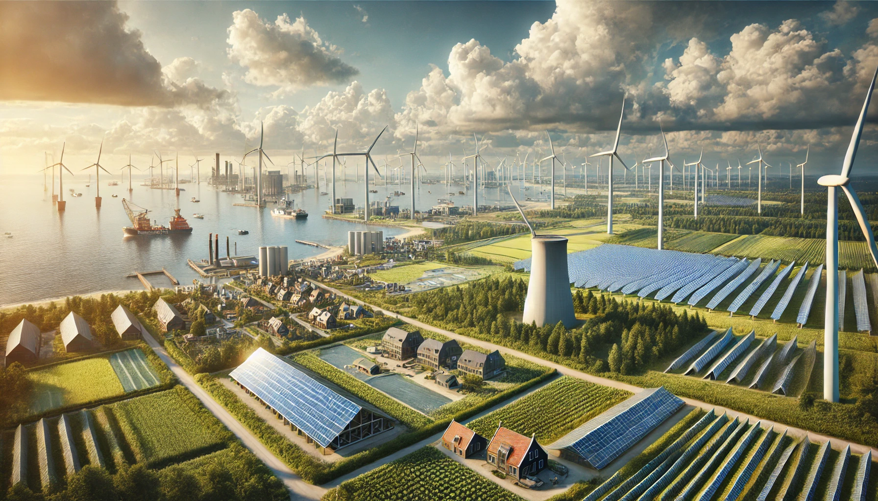 Hollanda’da Elektrik Üretiminde Yedek Kaynaklar Artık Ana Güç Kaynağı Rolünde