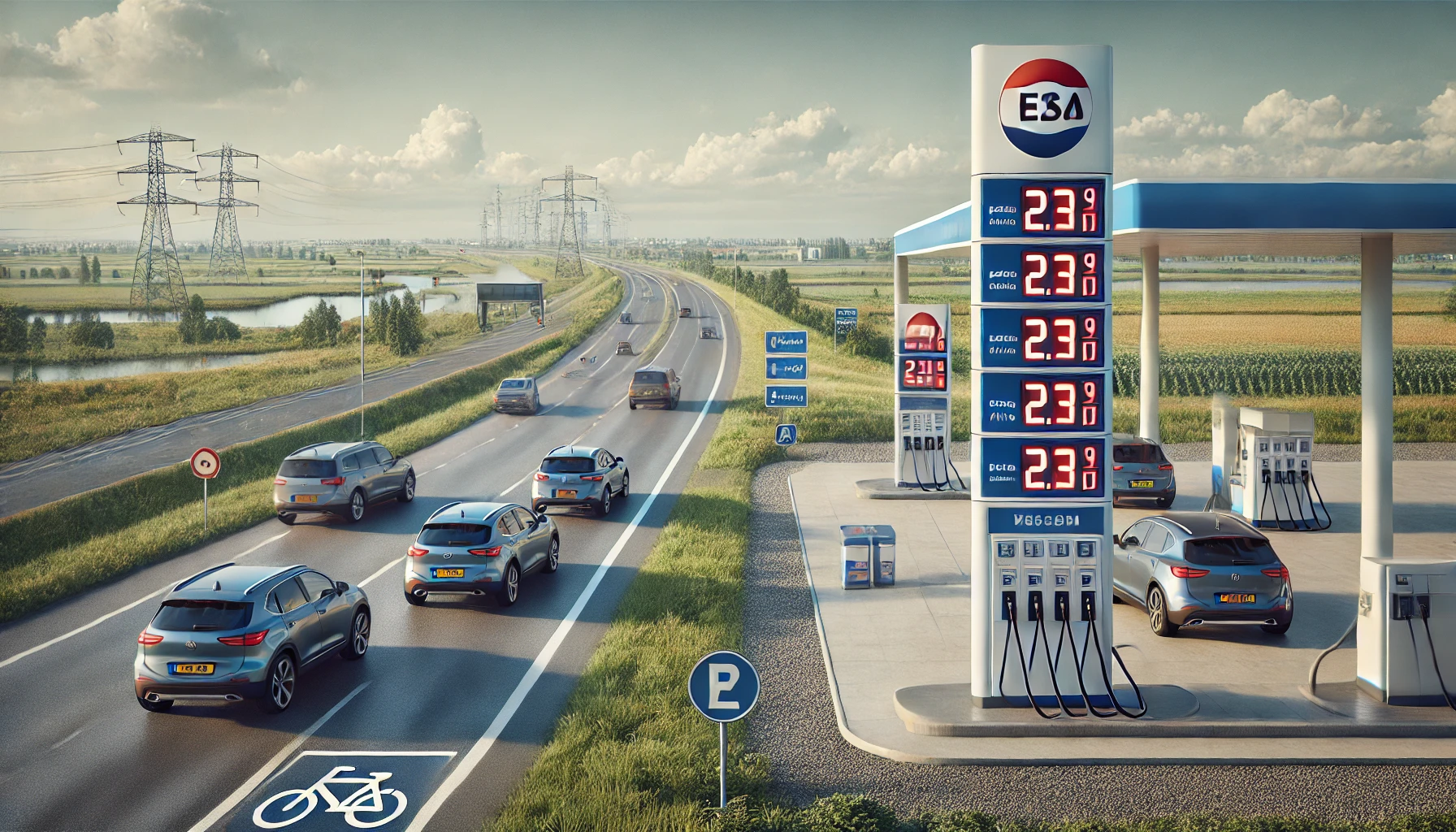 Hollanda’da Benzin Fiyatları Yeniden 2 Euro Üzerine Çıktı