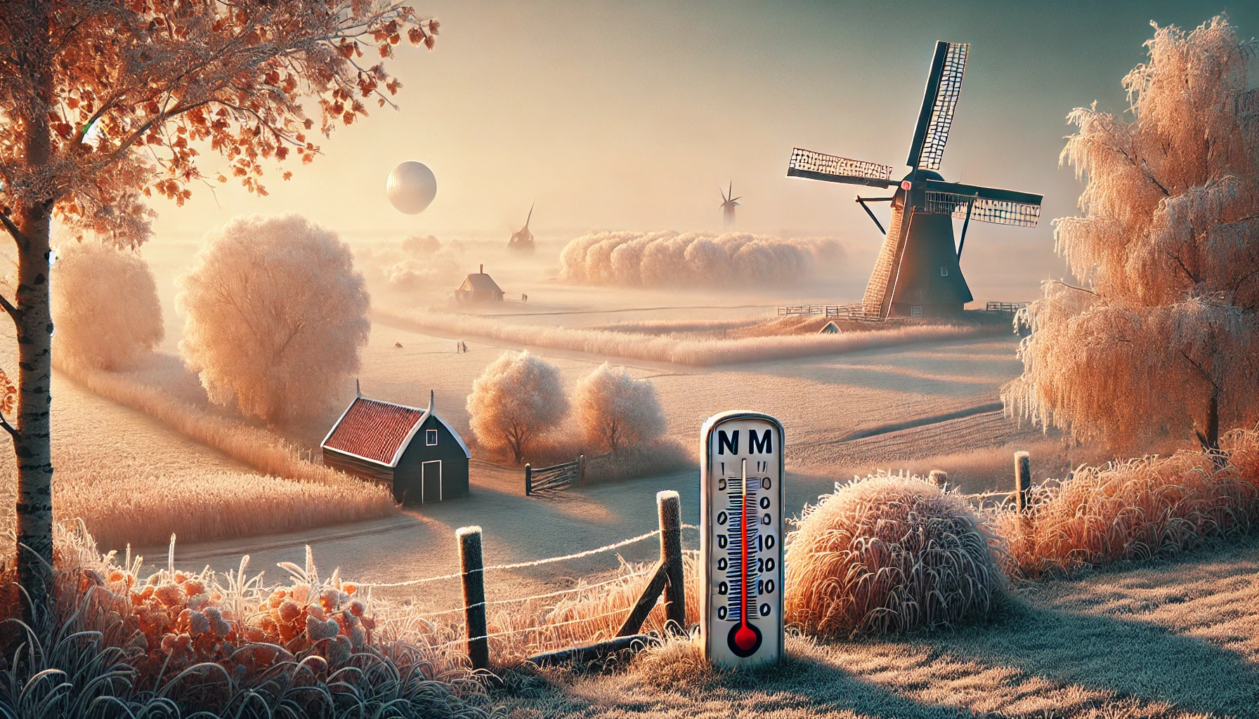 Hollanda’da Sonbaharın İlk Resmi Donu: -0,3 Derece!