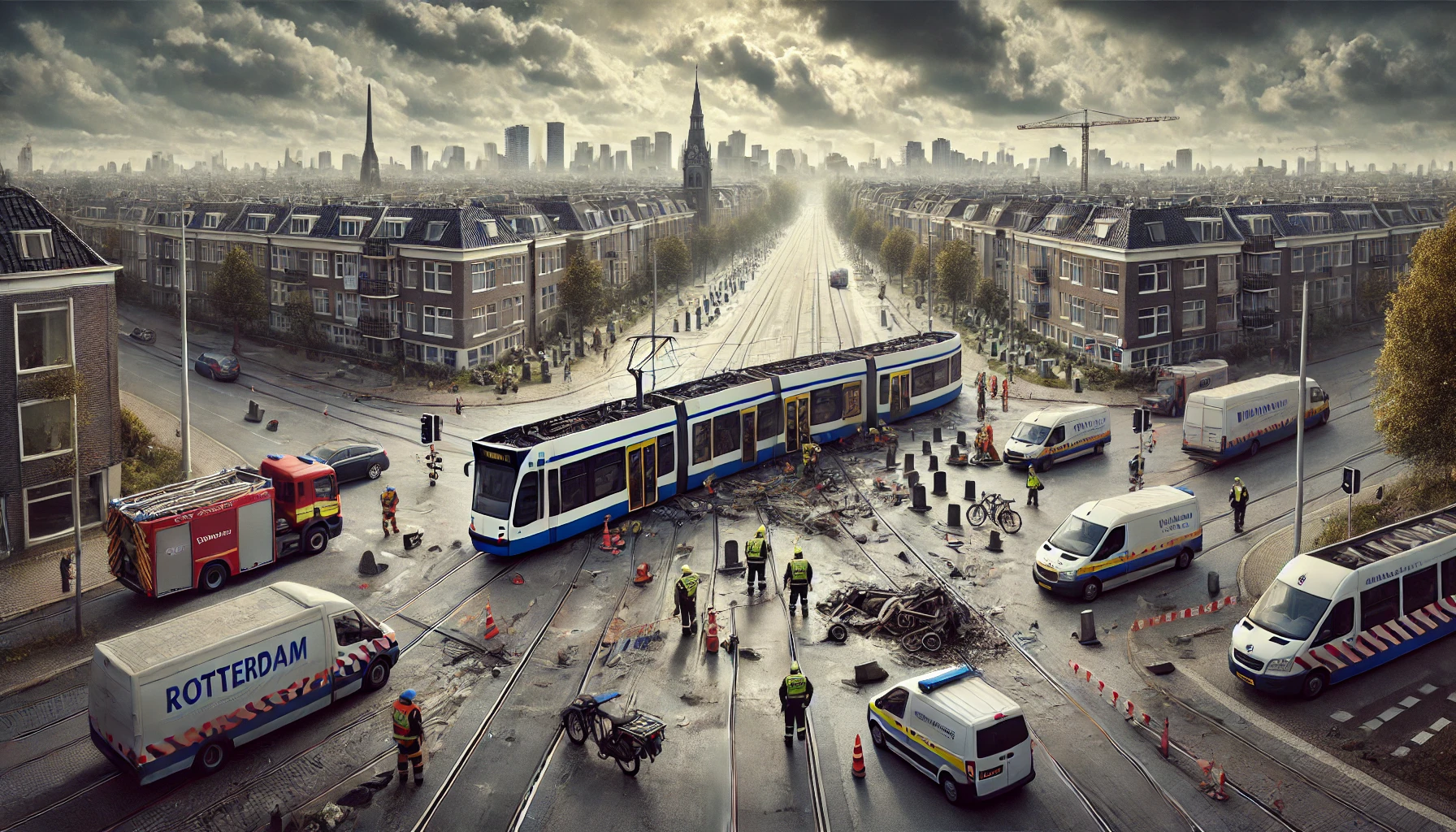 Rotterdam’da Üzücü Olay: Tramvay Altında kalan Yaya Hayatını Kaybetti