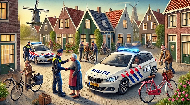 Hollanda'da Sahte Polis Dolandırıcılığına Dikkat!