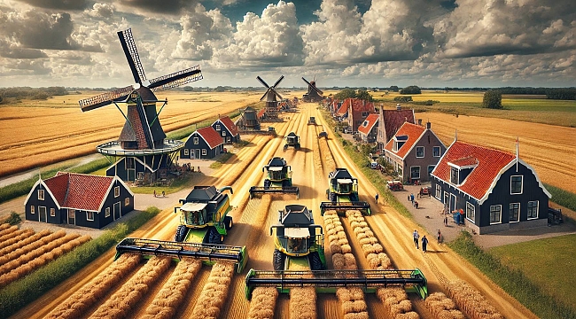 Hollanda’da ​​​​​​​Son 25 Yılın En Düşük Buğday Hasadı