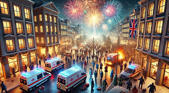 Hollanda’da yılbaşı kutlamalarında 15 Kişi Kör Oldu