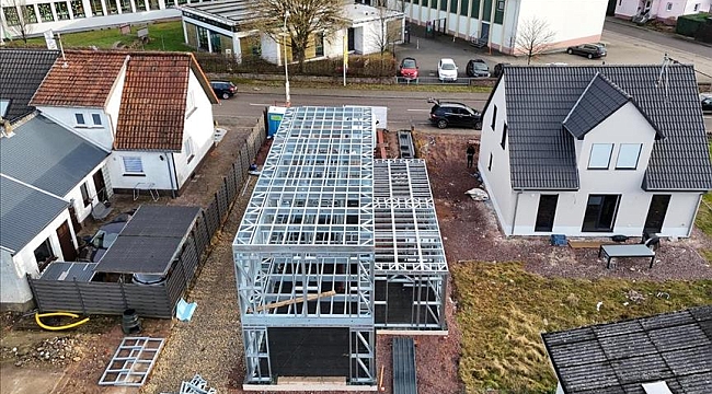 KARMOD PREFABRİK  Karmod Almanya'da ikinci etap çelik konstrüksiyon villa projesine başladı