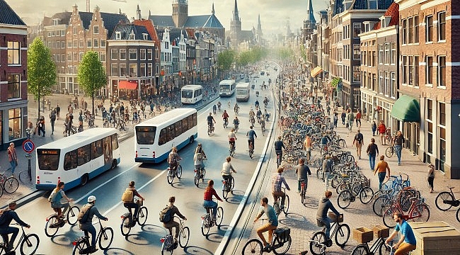 Bisikletler Ülkesi Hollanda'da Bisiklet Satışları Düşerken Fatbike ve E-Bike Patladı!
